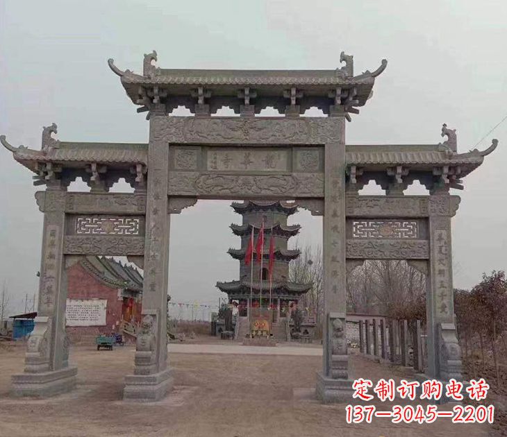 泸州寺院石牌坊