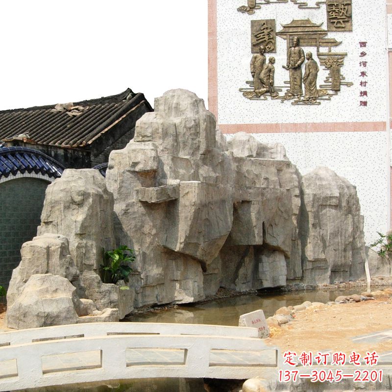 泸州塑石假山雕塑