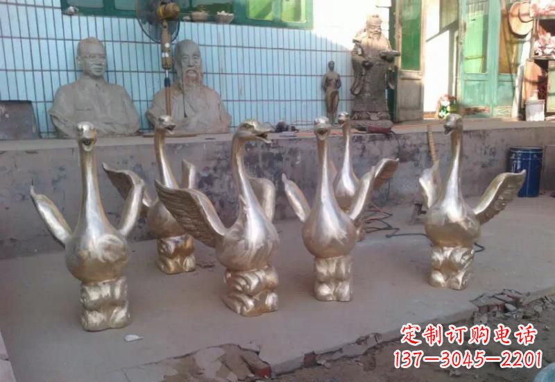 泸州天鹅喷泉雕塑