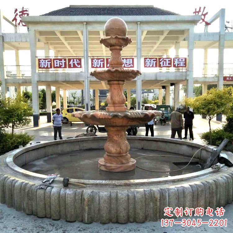 泸州天使喷泉石雕