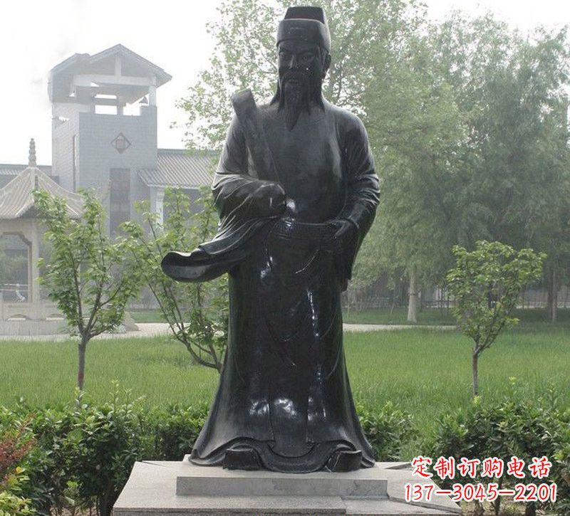 泸州铜雕八仙曹国舅