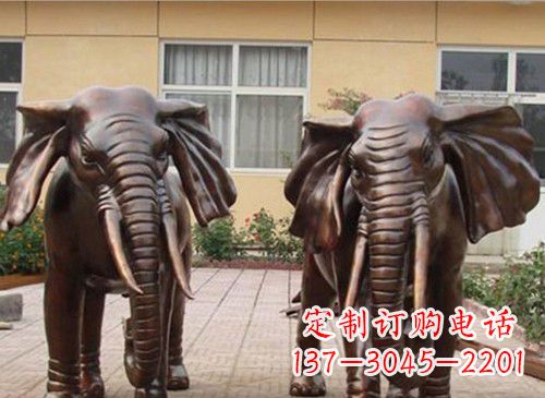 泸州铜雕大象222