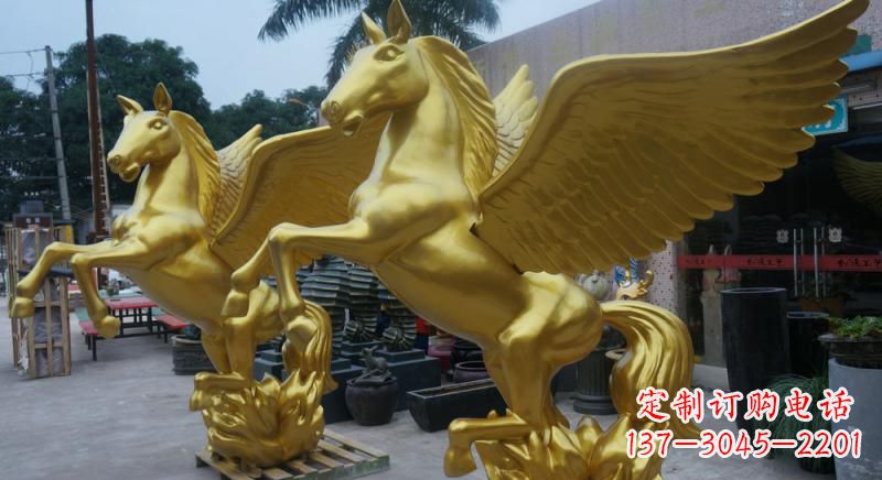 泸州铜雕飞马