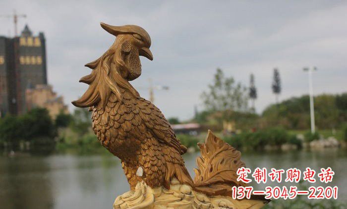 泸州铜雕凤凰古代神兽雕塑