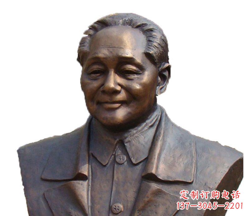 泸州铜雕广场纪念伟人邓小平雕塑
