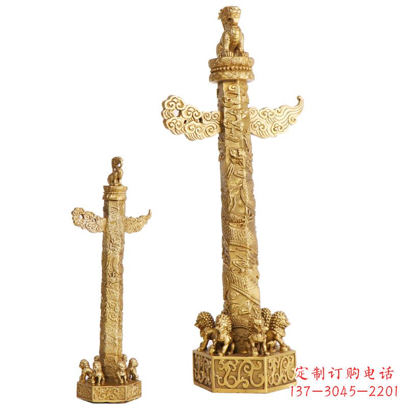 泸州铜雕华表柱