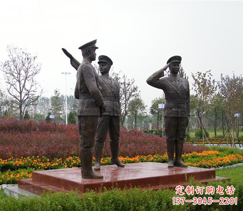 泸州铜雕警察铜雕