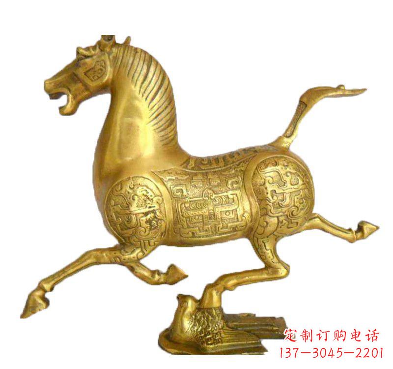 泸州铜雕马踏飞燕