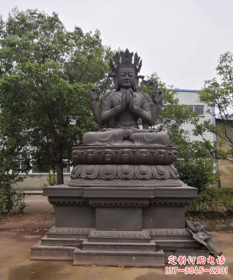 泸州铜雕密宗佛寺庙佛像雕塑