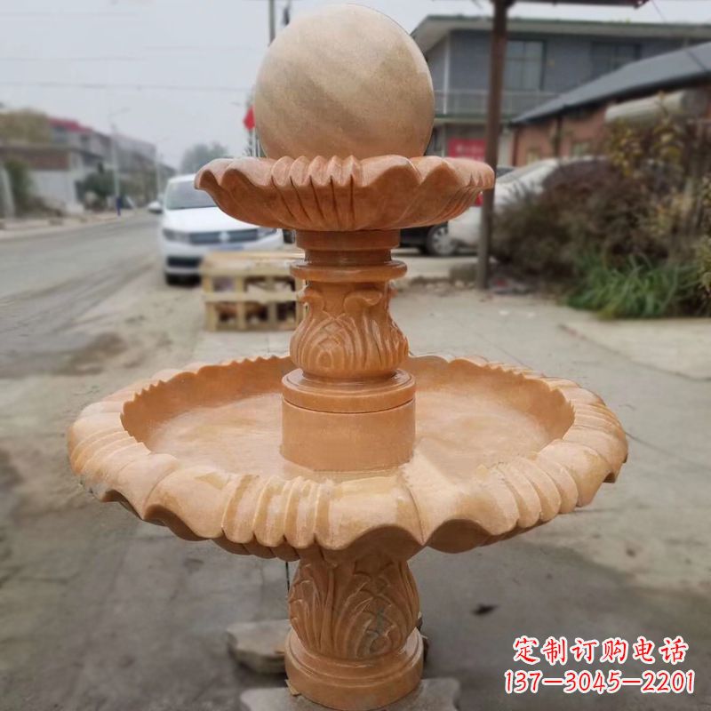 泸州晚霞红风水球