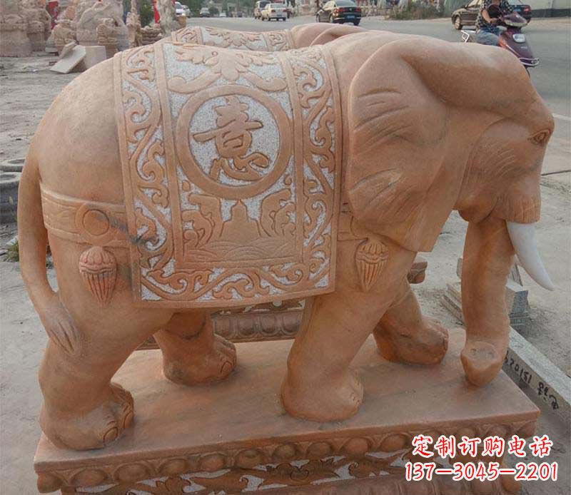 泸州晚霞红如意动物大象