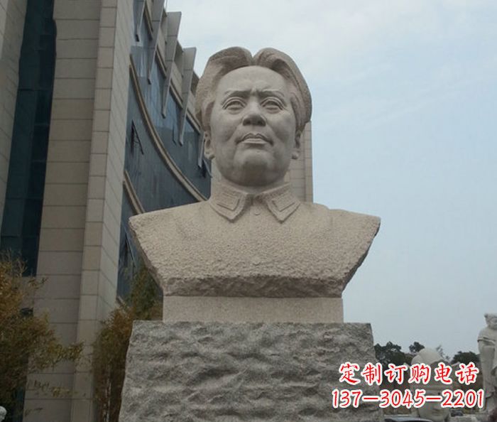泸州伟人毛泽东胸像石雕