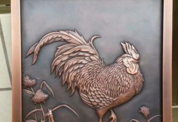 泸州呈现优雅，唤醒静谧中的美丽——锻铜公鸡雕塑