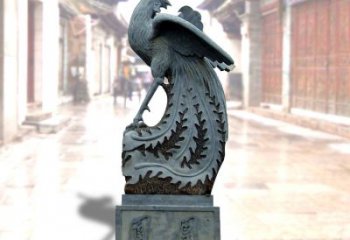 泸州匠心之作——青石仿古凤凰雕塑