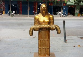 泸州昆仑山神农雕塑像，传承古老艺术