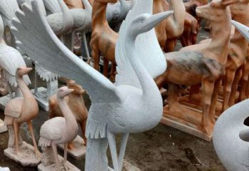 泸州丹顶鹤雕塑，令您汲取自然之美