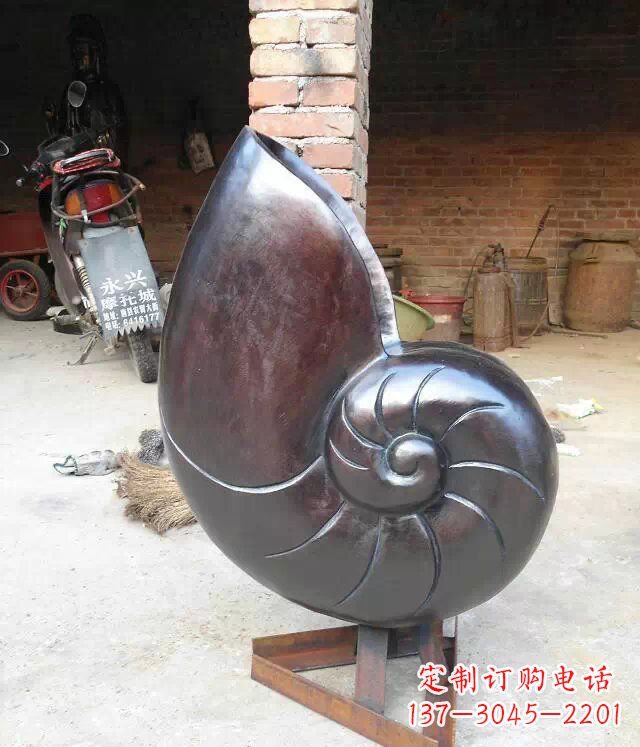 泸州蜗牛公园景观动物铜雕