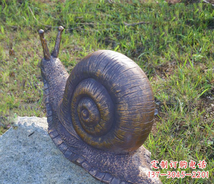 泸州蜗牛铜雕