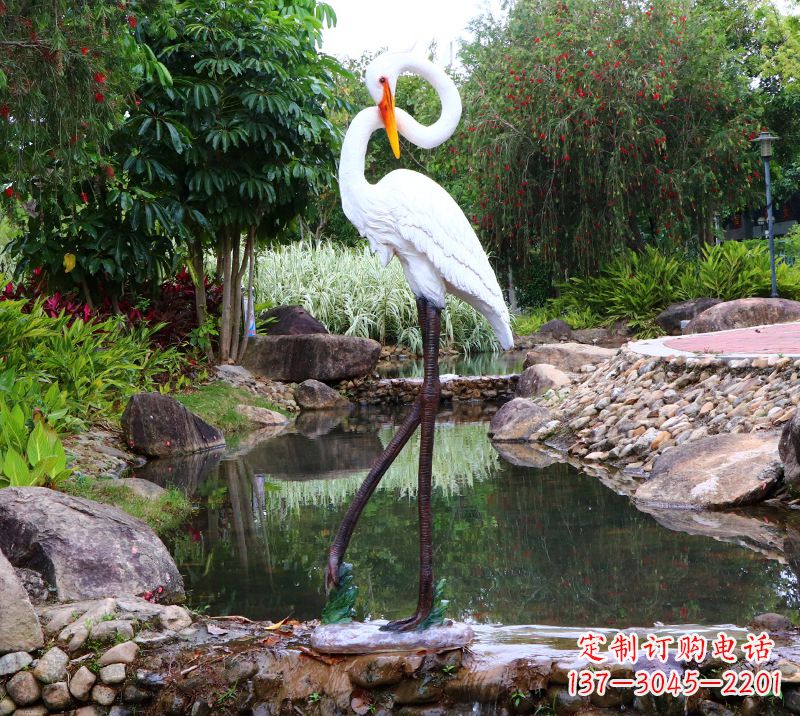 泸州仙鹤雕塑摆件