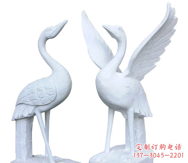 泸州仙鹤公园动物石雕