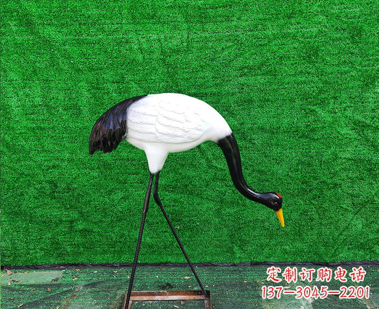 泸州仙鹤头雕塑