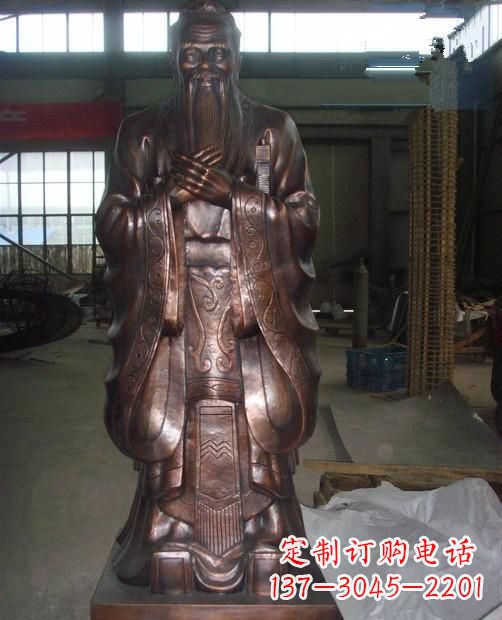 泸州先师孔子雕塑
