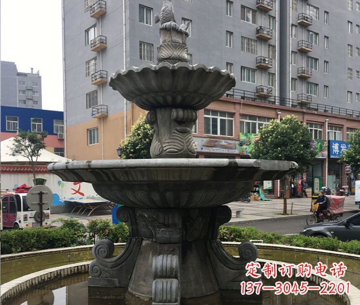 泸州小区景观仿古喷泉石雕