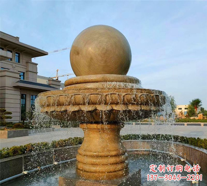 泸州小区石喷泉雕塑