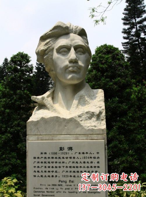 泸州校园名人澎湃头像雕塑