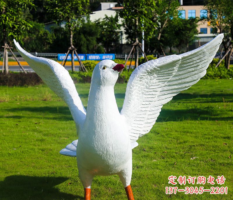 泸州新县和平鸽雕塑