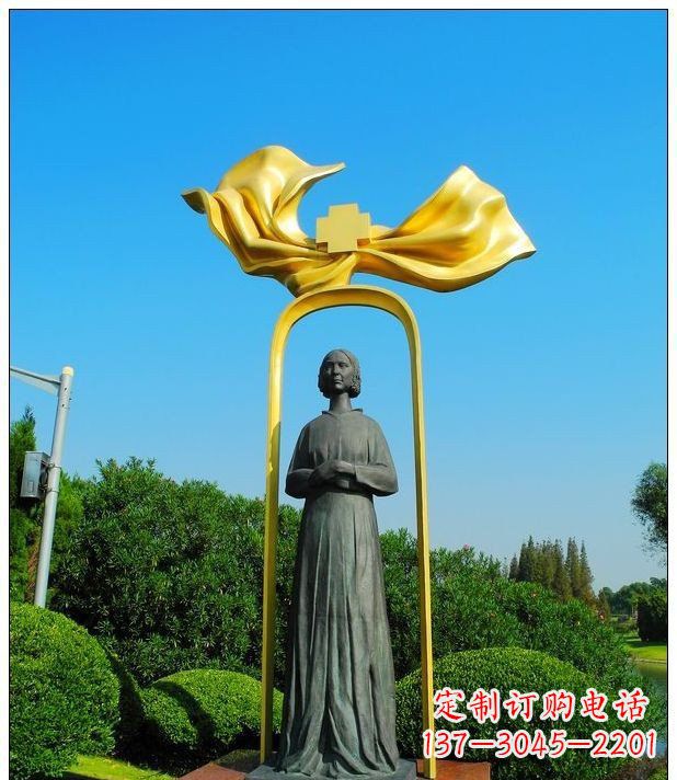 泸州医院南丁格尔名人铜雕