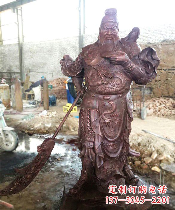 泸州义薄云天关公像