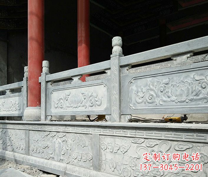泸州园林仿古石栏板景观石雕_1 (3)