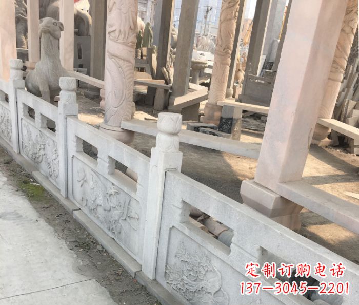泸州园林景观大理石浮雕栏板石雕