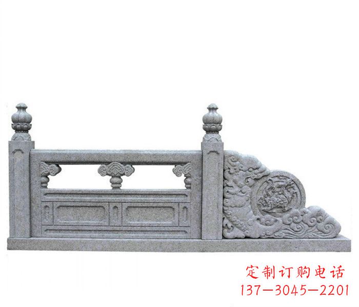 泸州园林景观大理石栏板雕塑 (2)