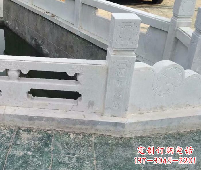 泸州园林景观大理石栏板雕塑 (7)