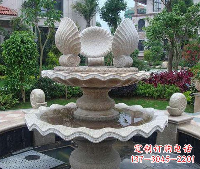 泸州园林景观多层喷泉石雕