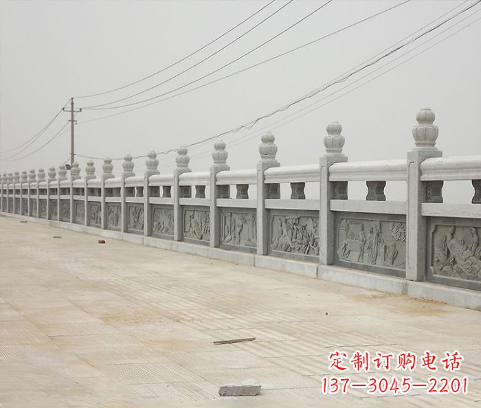 泸州园林景观仿古石雕栏板_2