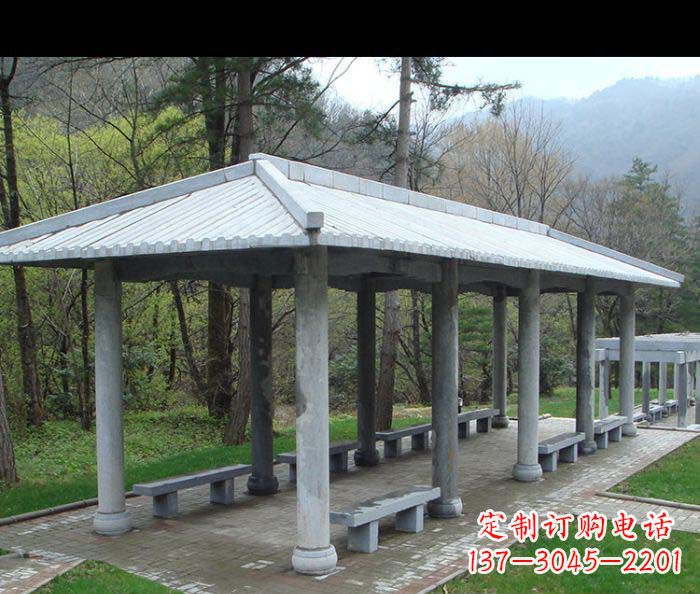 泸州园林景观仿古石雕长廊