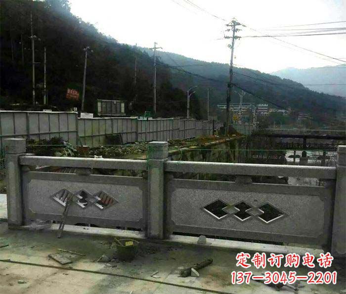 泸州园林景观仿古石浮雕栏板 (2)