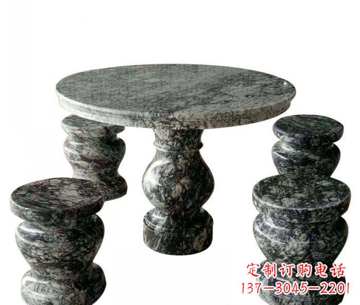 泸州园林景观圆形石桌凳