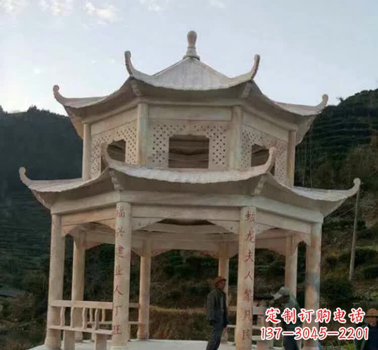 泸州园林石雕凉亭