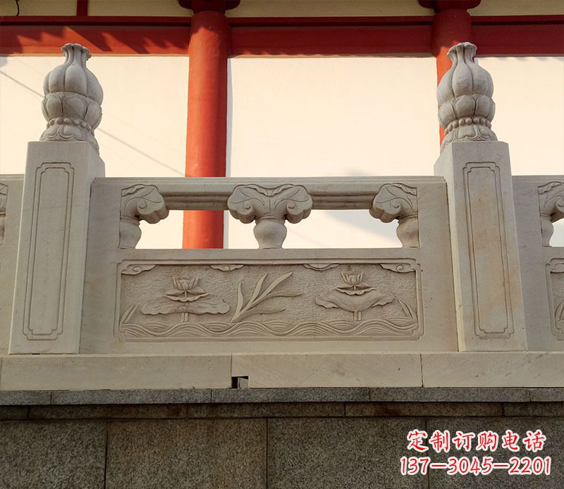 泸州园林石浮雕栏板景观石雕 (2)