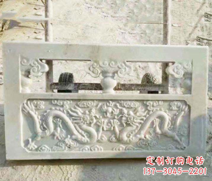 泸州园林石浮雕栏板景观石雕