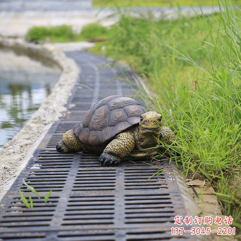 泸州园林水景动物仿真乌龟雕塑