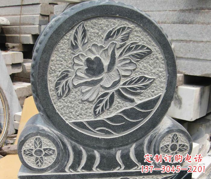 泸州招财抱鼓石仿古石门墩