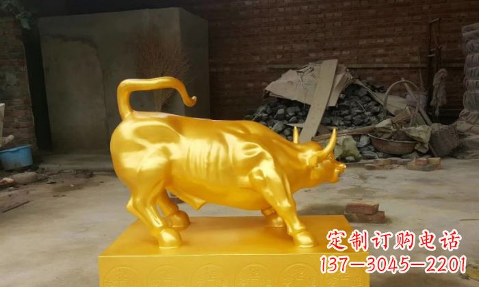泸州招财铜牛雕塑 (2)