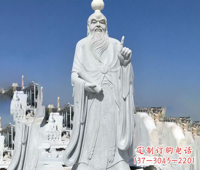 泸州中国春秋时代思想家老子石雕