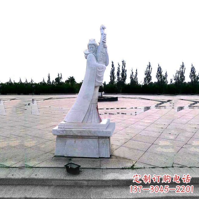 泸州中国古代四大美女之王昭君广场石雕塑