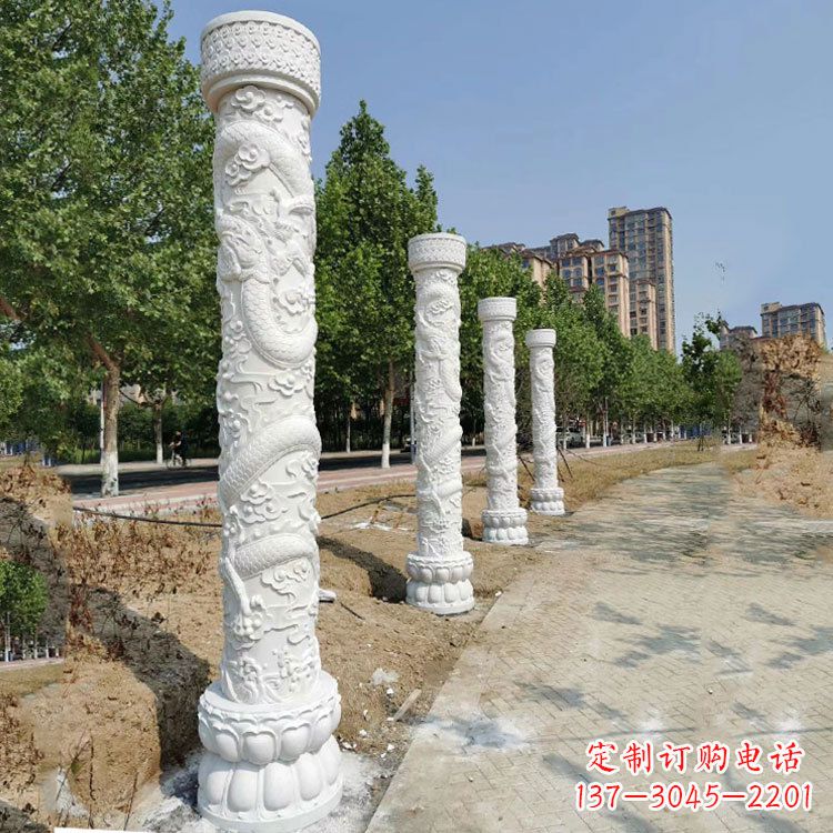 泸州中国龙柱雕刻